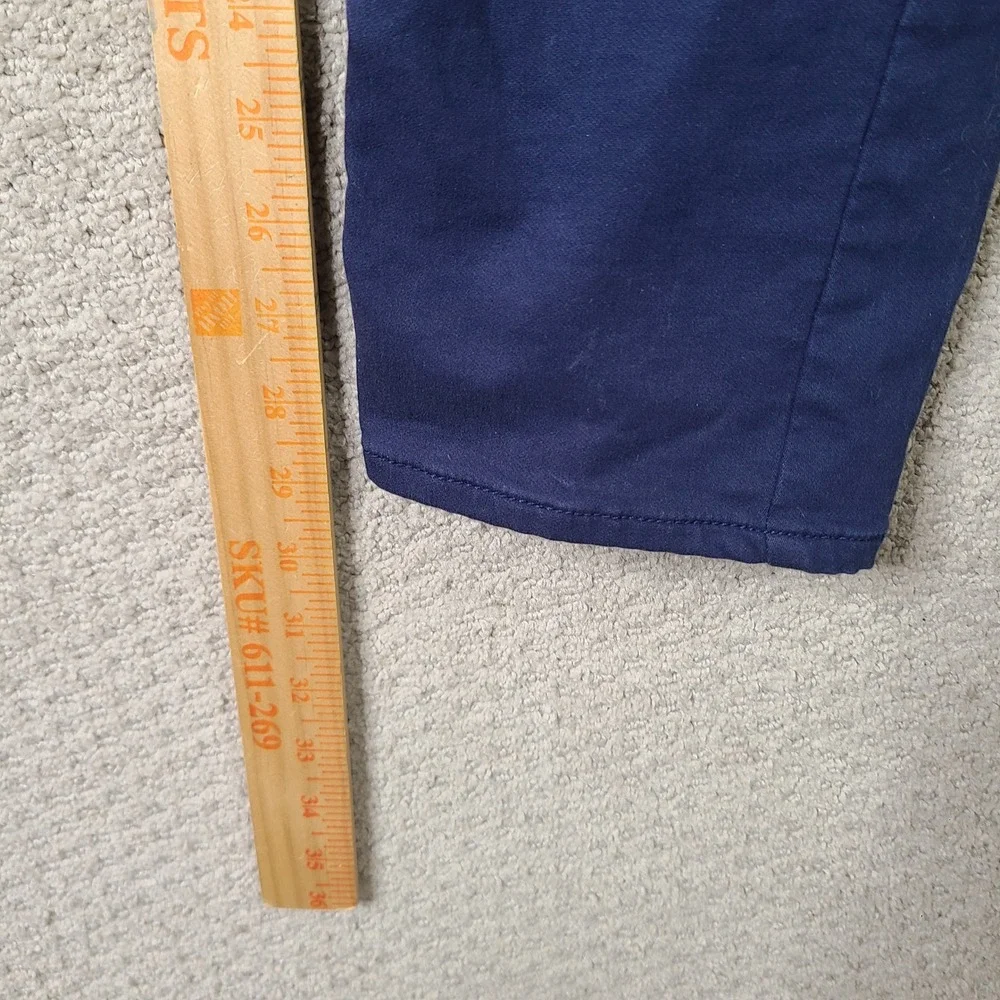 Banana Republic Pants Mens 32x30 Navy Blue Slim Fit Cotton Stretch 5 Pocket Work